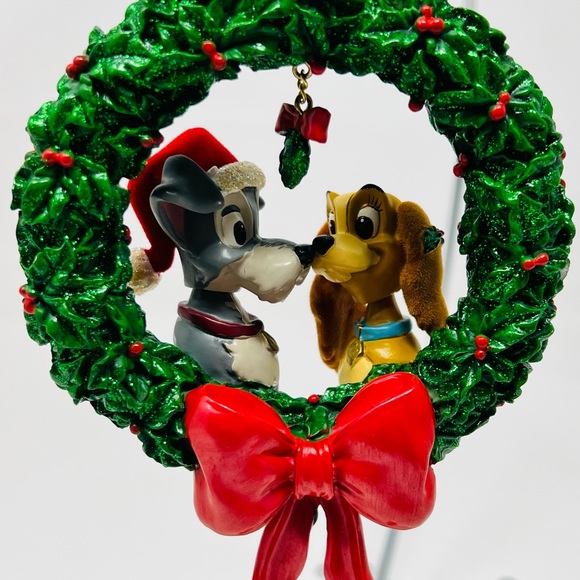 Disney Lady and the Tramp Ceramic Ornament - Picture 3 of 12